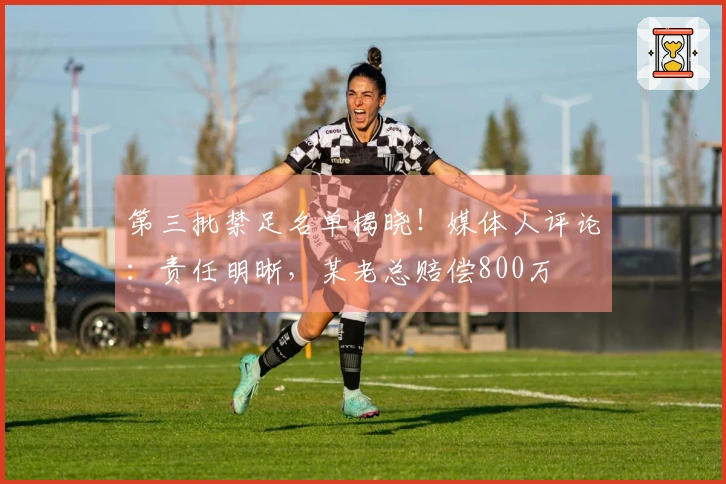 第三批禁足名单揭晓！媒体人评论：责任明晰，某老总赔偿800万
