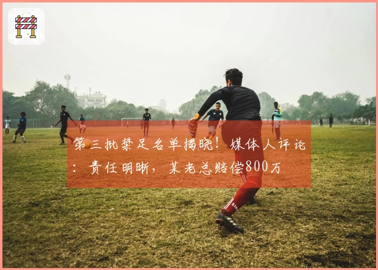 第三批禁足名单揭晓！媒体人评论：责任明晰，某老总赔偿800万